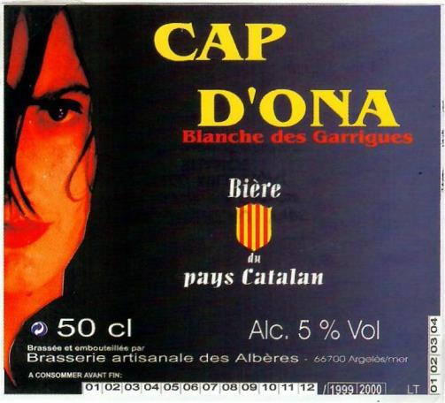 etiquette BRASSERIE DES ALBERES 11