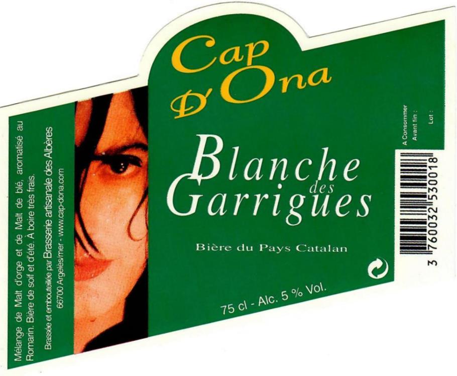 etiquette BRASSERIE DES ALBERES 15