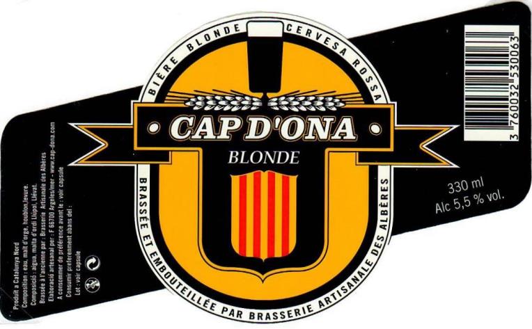 etiquette BRASSERIE DES ALBERES 23