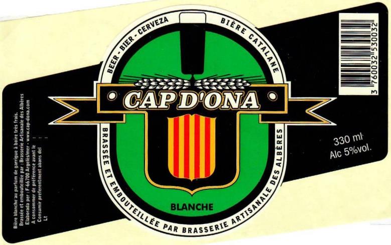 etiquette BRASSERIE DES ALBERES 24