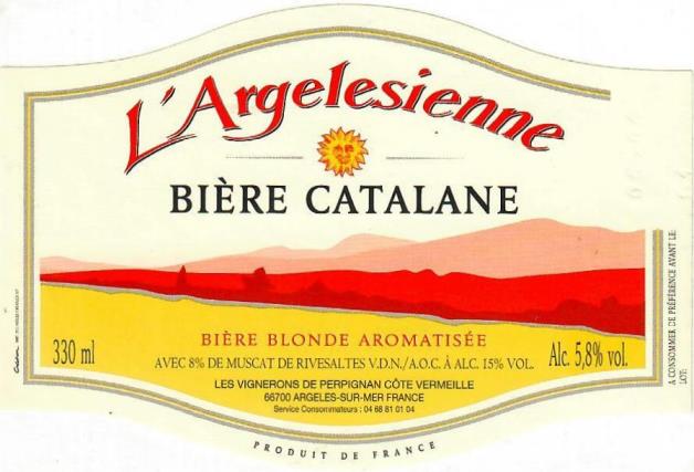 etiquette BRASSERIE DES ALBERES 36