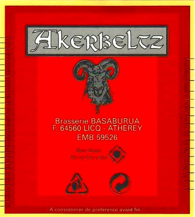 etiquette BRASSERIE DES AMIS REUNIS 01 BIS