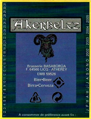 etiquette BRASSERIE DES AMIS REUNIS 33 BIS