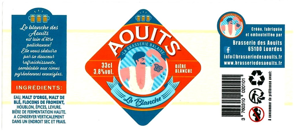 Etiquette BRASSERIE DES AOUITS 04