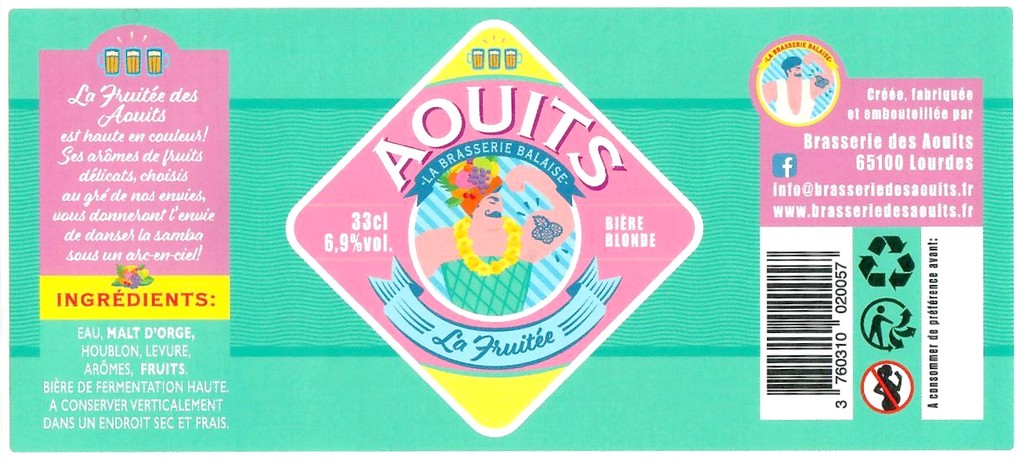 Etiquette BRASSERIE DES AOUITS 07