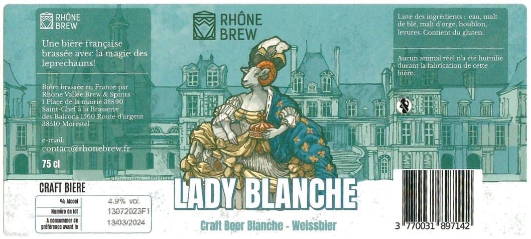 Etiquette BRASSERIE DES BALCONS 01