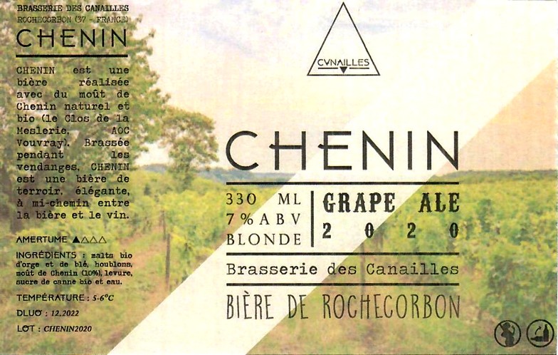 etiquette BRASSERIE DES CANAILLES 01