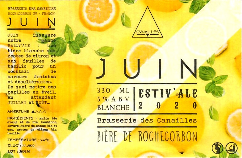 etiquette BRASSERIE DES CANAILLES 07