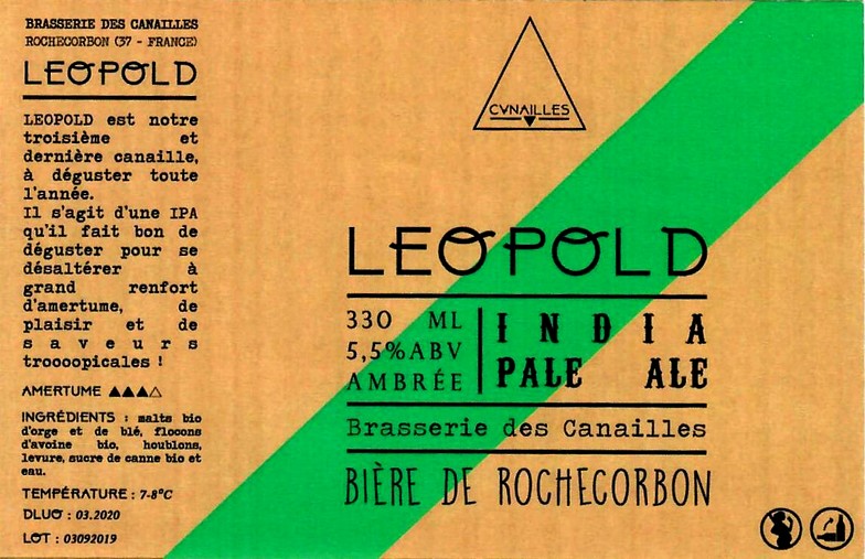 etiquette BRASSERIE DES CANAILLES 09