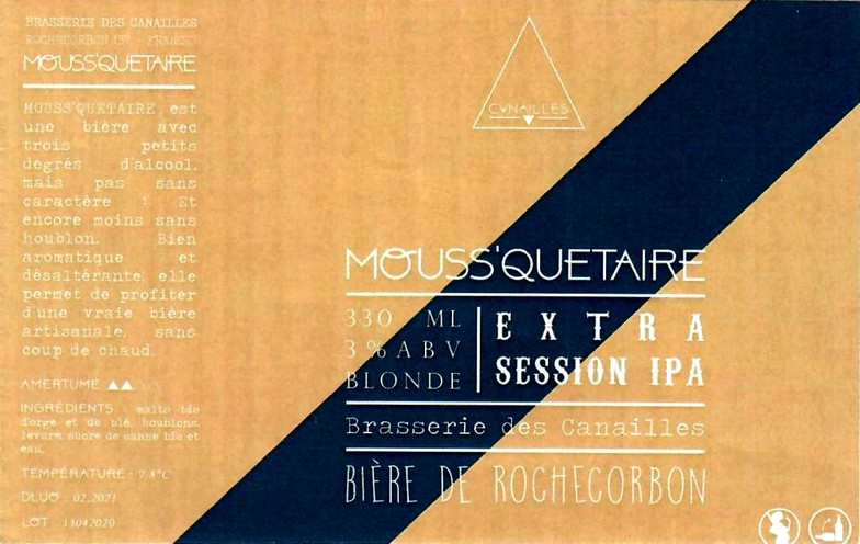 etiquette BRASSERIE DES CANAILLES 13