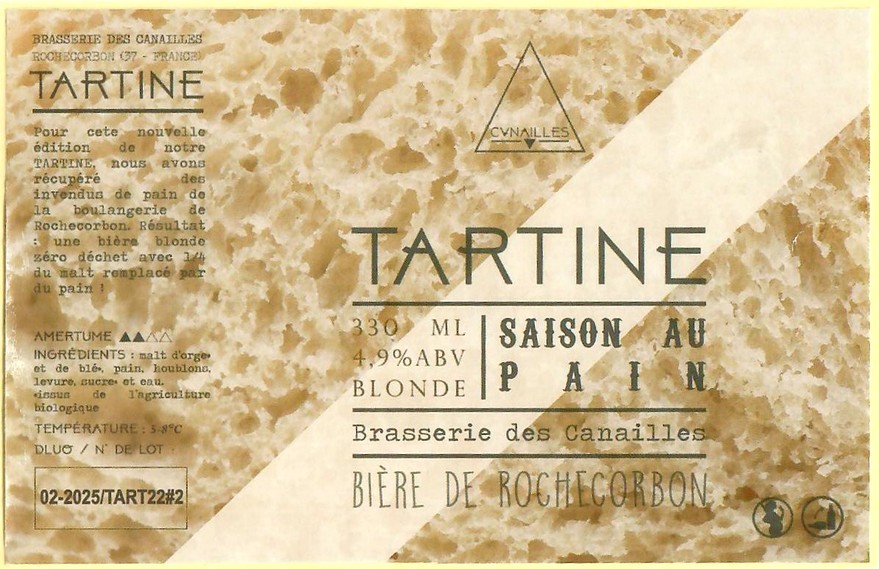 Etiquette BRASSERIE DES CANAILLES 32