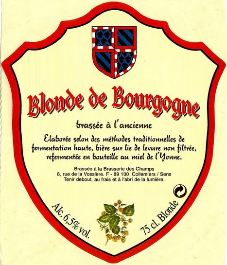 Etiquette BRASSERIE DES CHAMPS 03