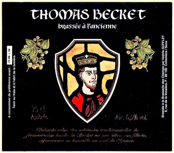 Etiquette BRASSERIE DES CHAMPS 04