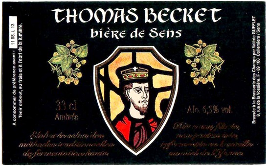 Etiquette BRASSERIE DES CHAMPS 10