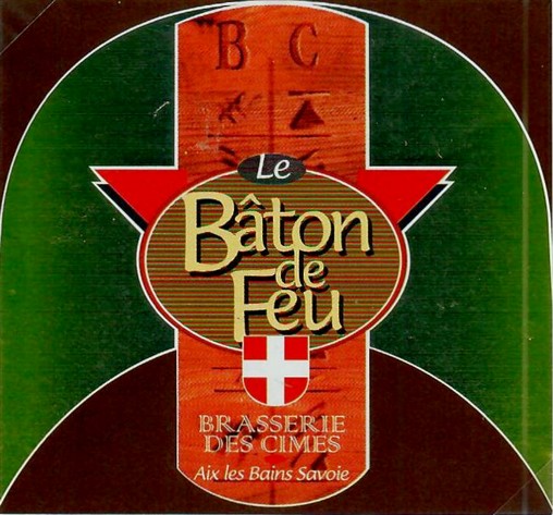 Etiquette BRASSERIE DES CIMES 01