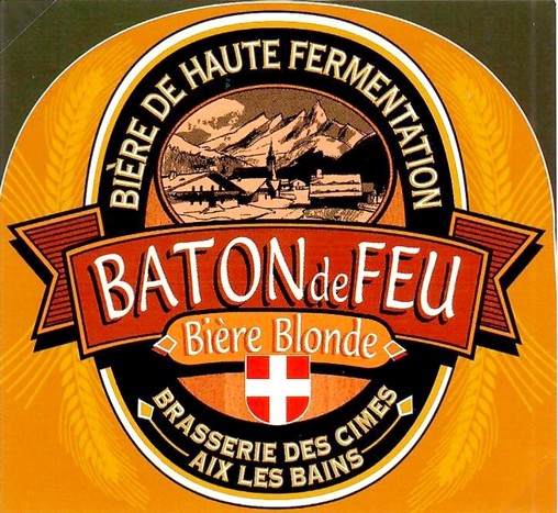 Etiquette BRASSERIE DES CIMES 03