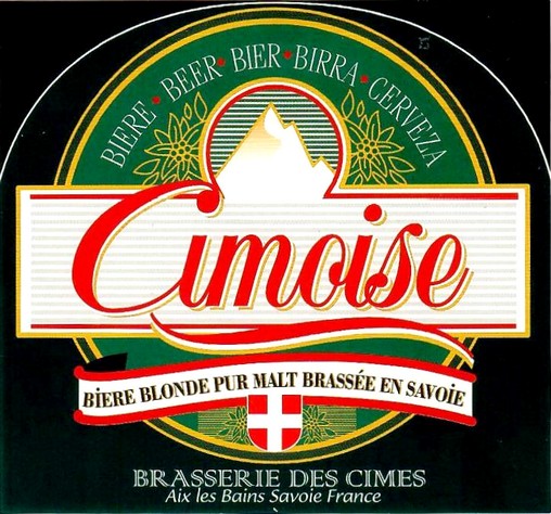 Etiquette BRASSERIE DES CIMES 05