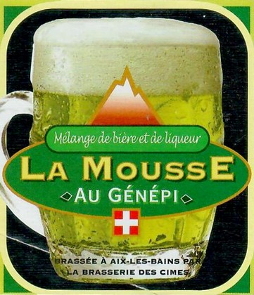 Etiquette BRASSERIE DES CIMES 14