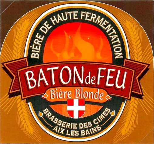 Etiquette BRASSERIE DES CIMES 18