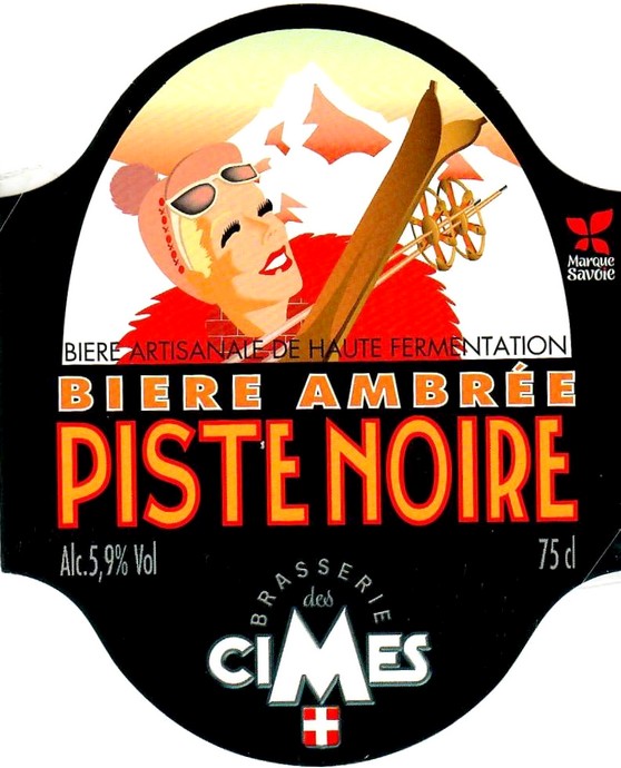 Etiquette BRASSERIE DES CIMES 25