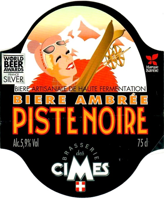 Etiquette BRASSERIE DES CIMES 45