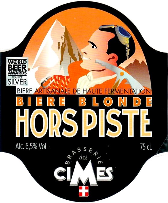 Etiquette BRASSERIE DES CIMES 48