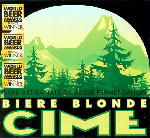 Etiquette BRASSERIE DES CIMES 53