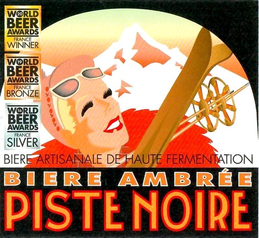 Etiquette BRASSERIE DES CIMES 55