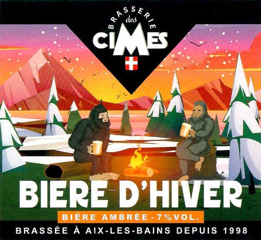 Etiquette BRASSERIE DES CIMES 61