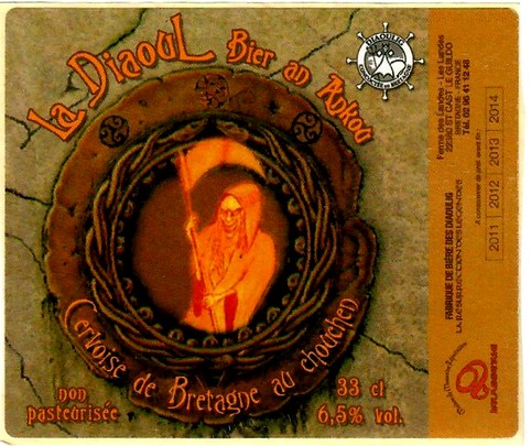 etiquette BRASSERIE DES DIAOULIG 36