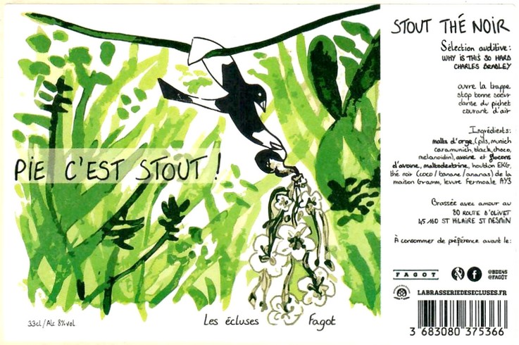 Etiquette BRASSERIE DES ECLUSES 24