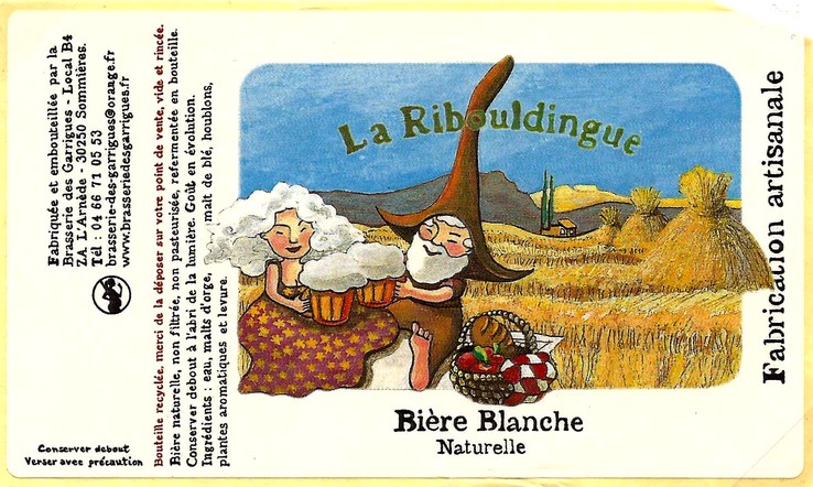 etiquette BRASSERIE DES GARRIGUES 05