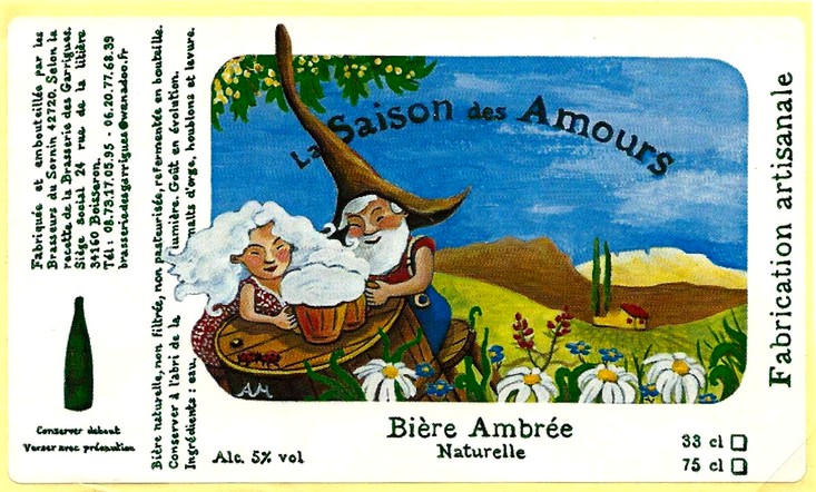 etiquette BRASSERIE DES GARRIGUES 53