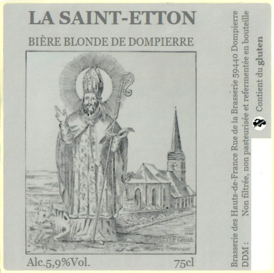 Etiquette BRASSERIE DES HAUTS DE FRANCE 06