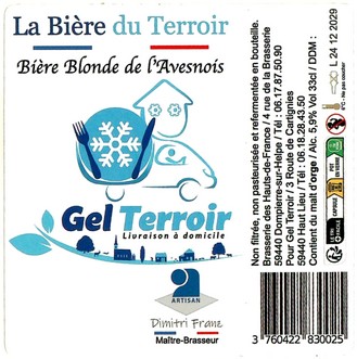 Etiquette BRASSERIE DES HAUTS DE FRANCE 21