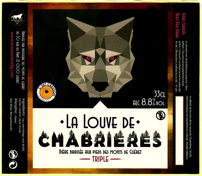 etiquette BRASSERIE DES MONTS DE GUERET 02