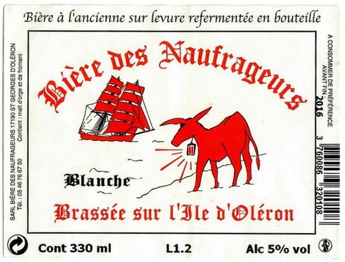 Etiquette BRASSERIE DES NAUFRAGEURS 23