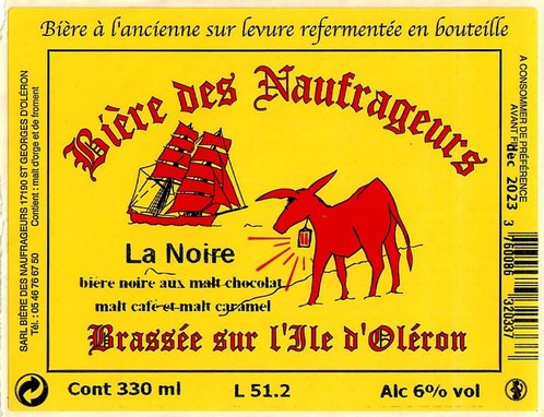Etiquette BRASSERIE DES NAUFRAGEURS 27