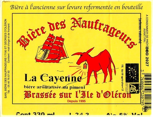 Etiquette BRASSERIE DES NAUFRAGEURS 28