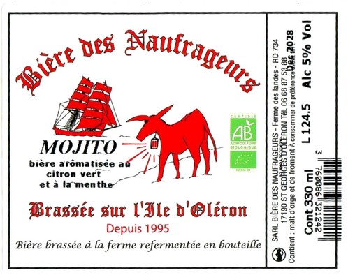 Etiquette BRASSERIE DES NAUFRAGEURS 35