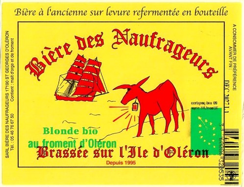 Etiquette BRASSERIE DES NAUFRAGEURS 36