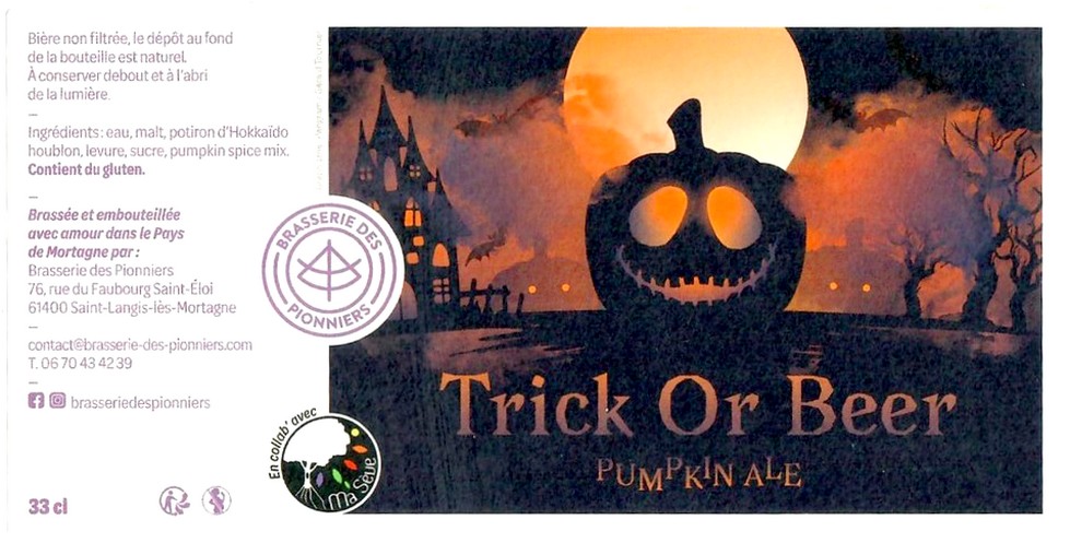 Etiquette BRASSERIE DES PIONNIERS 05