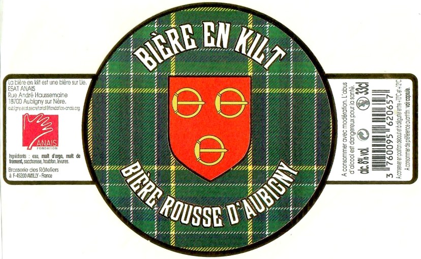 Etiquette BRASSERIE DES RATELIERS 34