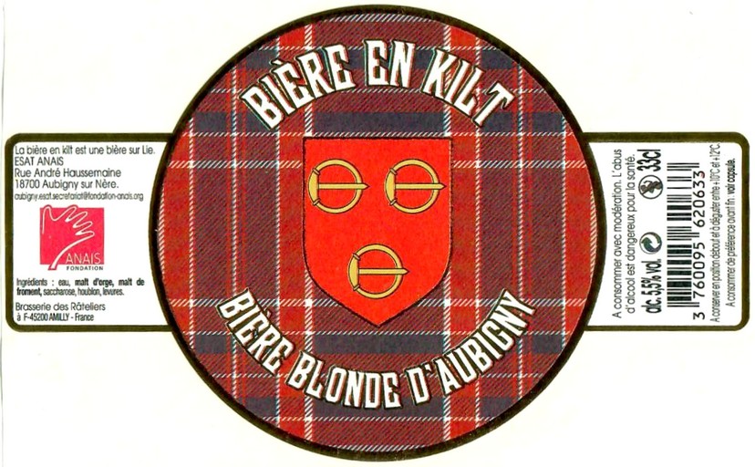 Etiquette BRASSERIE DES RATELIERS 35