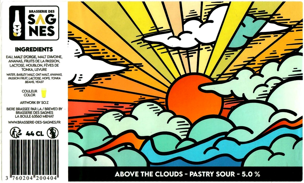 Etiquette BRASSERIE DES SAGNES 11