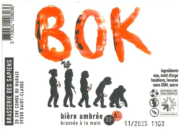 Etiquette BRASSERIE DES SAPIENS 03