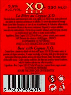 etiquette BRASSERIE DES SOURCES 09 BIS