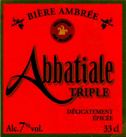 etiquette BRASSERIE DES SOURCES 13