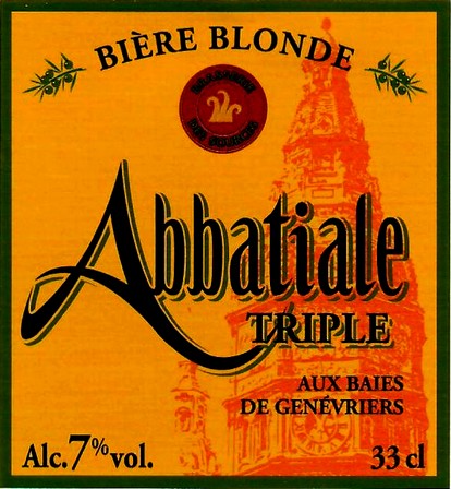 etiquette BRASSERIE DES SOURCES 23