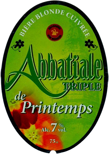 etiquette BRASSERIE DES SOURCES 26